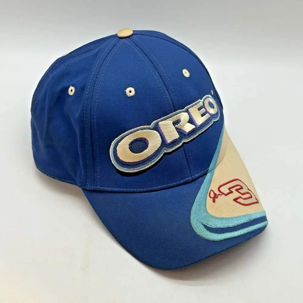 Dale Earnhardt Jr #3 Oreo Racing Chase Authentics Hat Blue Nascar Strapback Cap